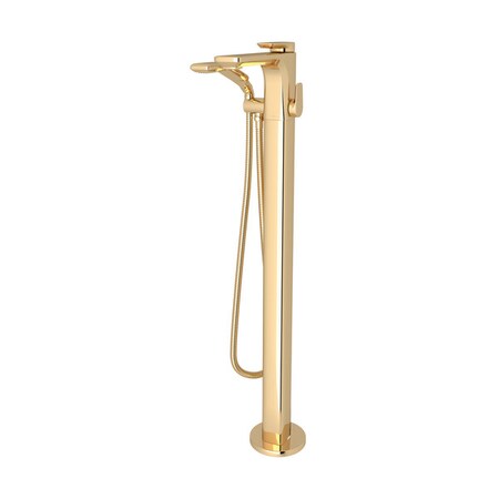 Perrin & Rowe Hoxton Single Hole Floor Mount Tub Filler Trim U.3440LS-EG/TO